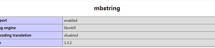 mbstring