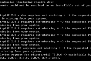 win7系统下安装yii2步奏