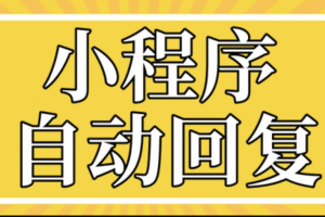 【小程序】开发了一款不太成功的小程序客服系统,只能说能用